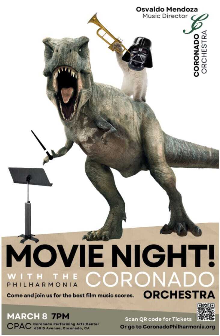 Movie Night with the Coronado Philharmonia Orchestra